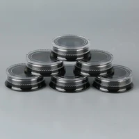 3050pcs empty 3g acrylic round jars bpa free plastic containers for cosmetic lotion cream makeup bead eye shadow