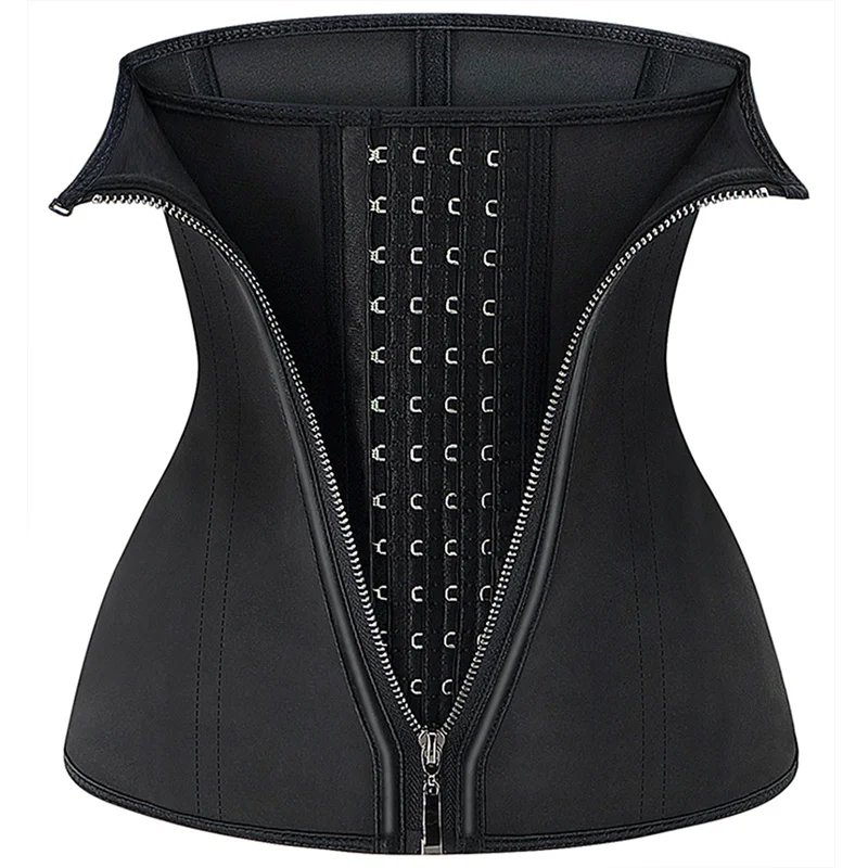 

Латексные тренировочные ремни для талии на молнии, ремни для похудения и живота, триммер для живота, формирующие корректирующие ремни, Женс...