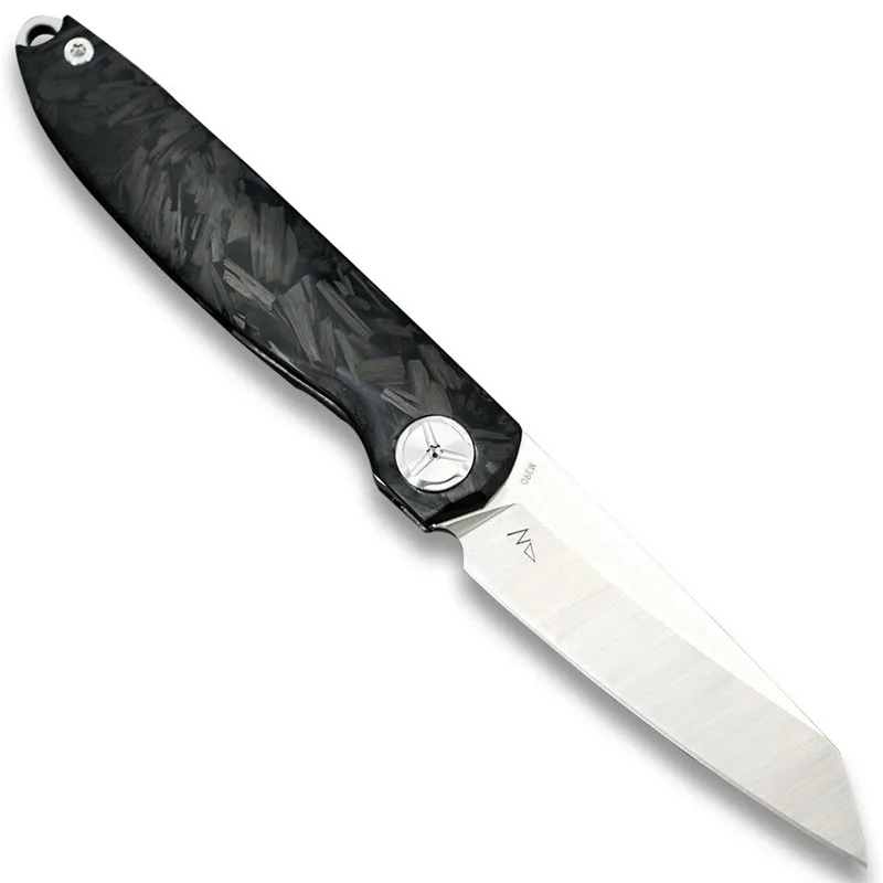 Карманные складные ножи Twosun M390 Blade TS90 титановая или углеродная ручка не