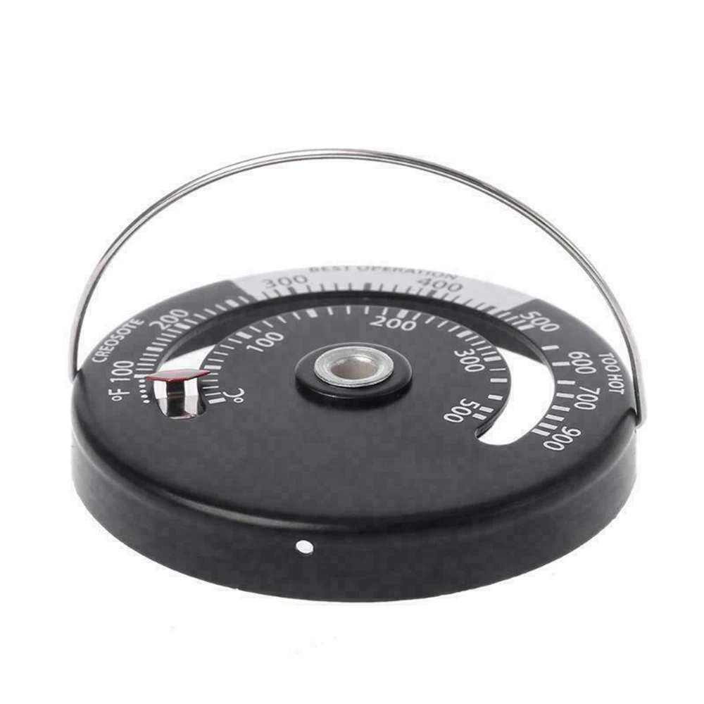 

Wood Stove Pipe Thermometer Burner Stove Pipe Fireplace Heat Gauge 63*9mm
