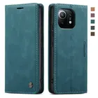 Флип-чехол для Xiaomi 11 T 11 Lite Женский, кожаный магнитный чехол-книжка с отделением для карт для Xiaomi Mi 11 T Pro, чехол для Mi11i, Mi11, 11 Lite