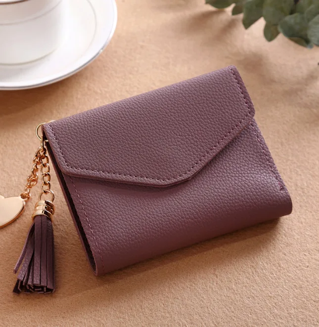 

Women Wallets Small Fashion Brand Leather Purse Women Ladies Card Bag for Women 2019 Clutch Female Purse Money Card Clip Wallet