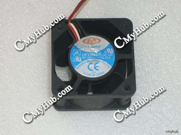 

Для верхнего двигателя DF1204BA DF124028BA-3 DC12V 0.25A 4028 4 см 40 мм 40x40x28 мм 3pin охлаждающий вентилятор