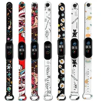 silicone watch band for xiaomi mi band 4 5 mi band3 bracelet for miband 5 wristband for mi band 4 smart watch replacement strap