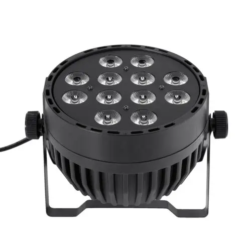 4 шт 12x10 Вт светодиодный сценический мигающий свет DMX512 RGBWA УФ 6in1 устройство