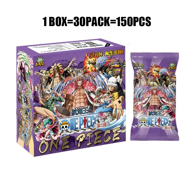 Cartas de One Pieces de Anime japon&eacute;s, Luffy, Zoro, Nami, Chopper, Franky, nuevas colecciones, juego de cartas coleccionables, juguete de batalla para ni&ntilde;os, 2021-4
