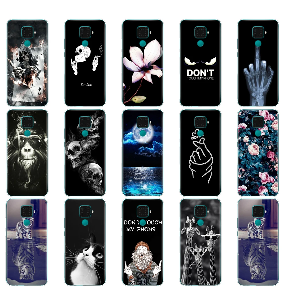 Чехол для Huawei Mate 30 Lite силиконовый мягкий ТПУ чехол задней панели телефона nova 5i pro