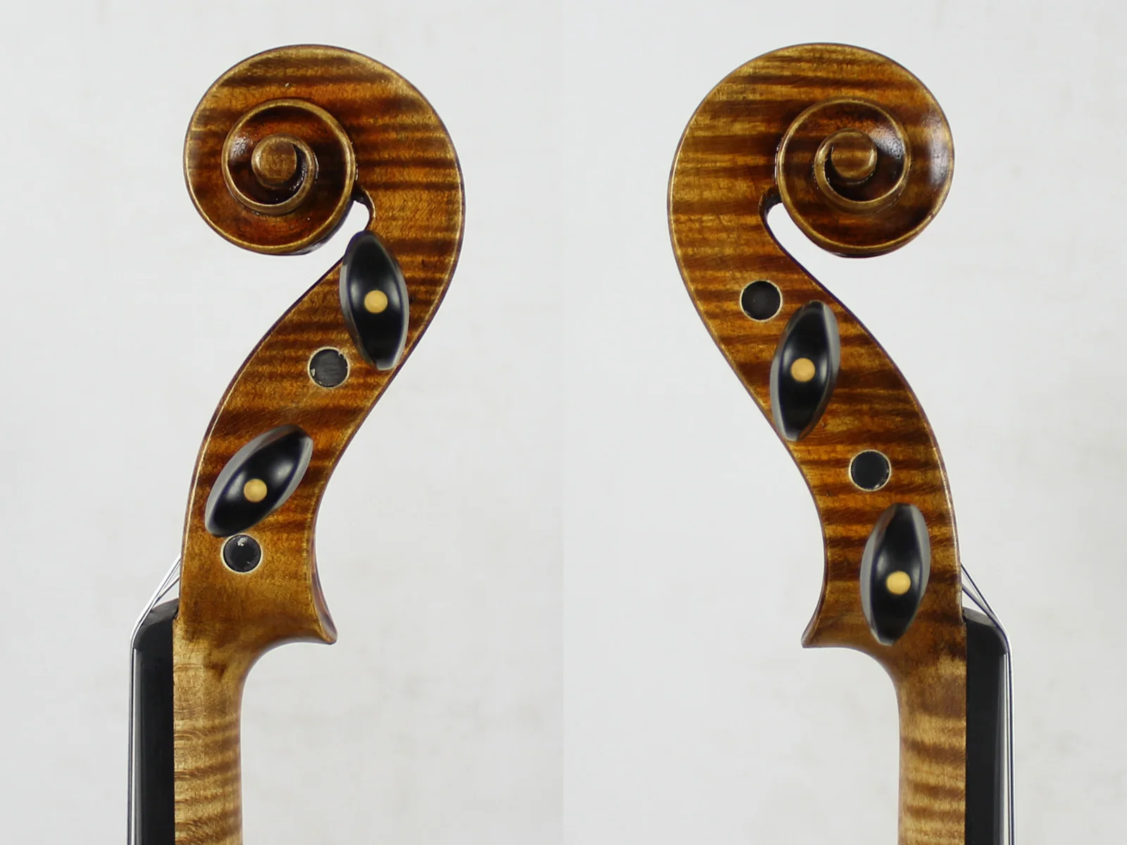 Старая ель 60 y! Потрясающий 1 шт. назад! Моноволокно трудивари скрипка 4/4 вся