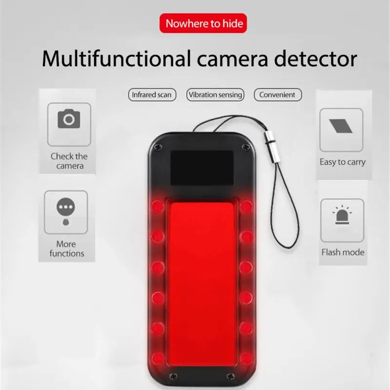 

Hotel camera detector Anti-theft Camera Anti Candid IR Detector Scanner Travel Equipment Micro Camera Finder Security Protectio