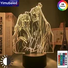 Светодиодный ночсветильник BL Anime Mo Dao Zu Shi Wei Wuxian Lan Wangji, домашний декор для спальни, неразманенная прикроватная лампа для косплея, фанаты, подарок