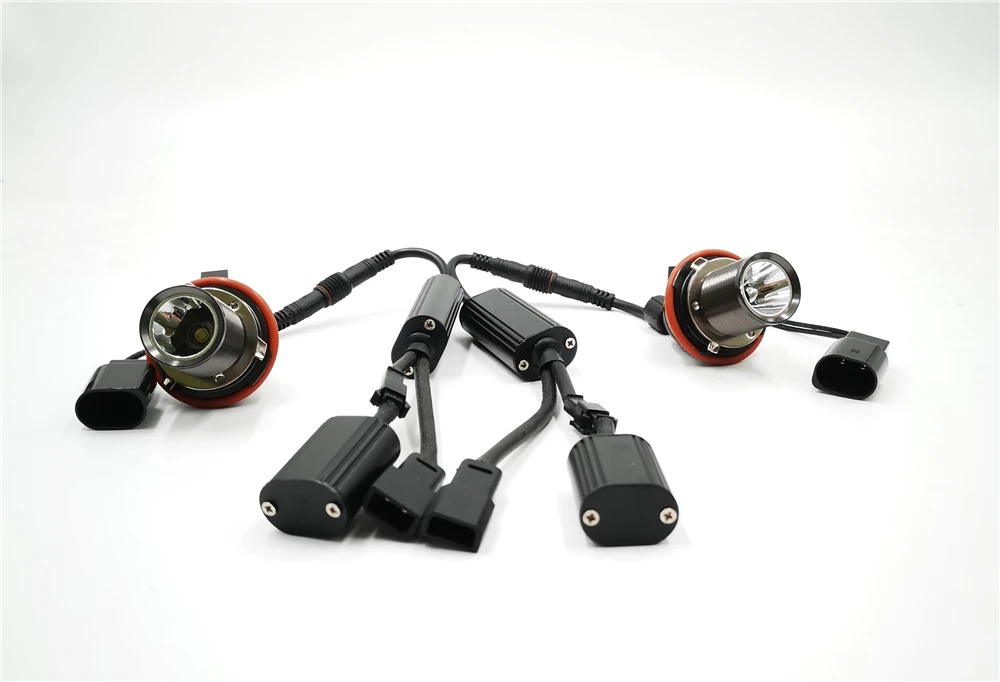 CSCSNL 2Pcs 20W LED Angel Eyes Halo Marker Ring Light Bulb Canbus For BMW E39 E53 E60 E61 E63 E64 E65 E66 E87 525i 530i 545i M5 |