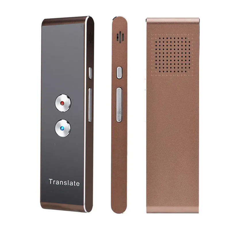B Многоязычный портативный Smart Voice T8 переводчик двусторонний в режиме реального времени перевод 40+ для людей - Цвет: B