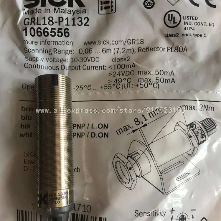 

Совершенно новый оригинальный фотоэлектрический датчик заднего вида, артикул 1066556