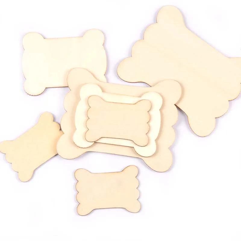 54/72/98 мм деревянные плоские катушки для ниток шнур провод карта нити гирлянды