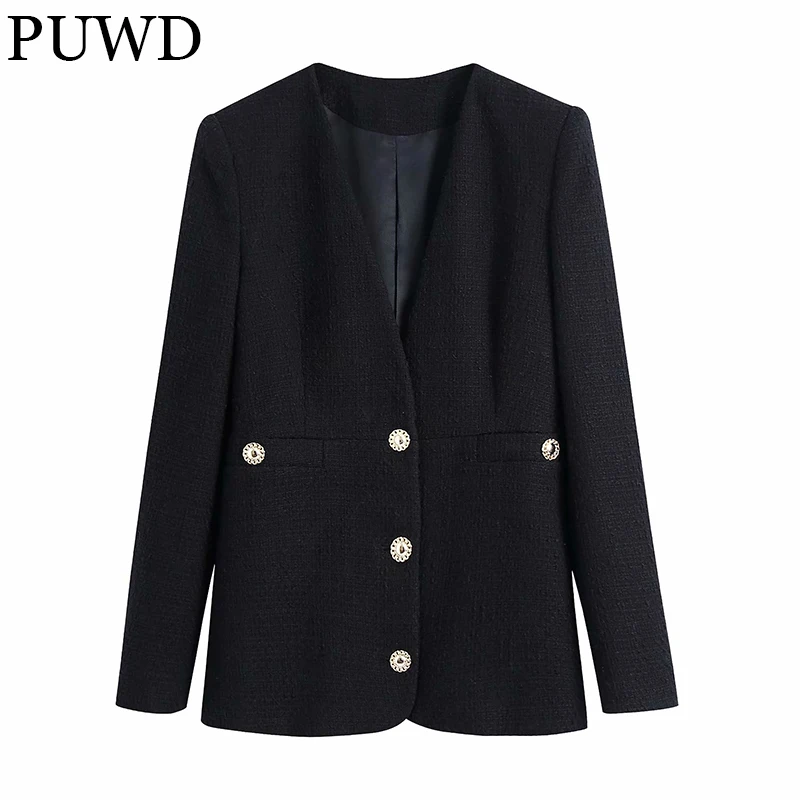 

Женский приталенный Блейзер из 2021 шерсти, однотонный