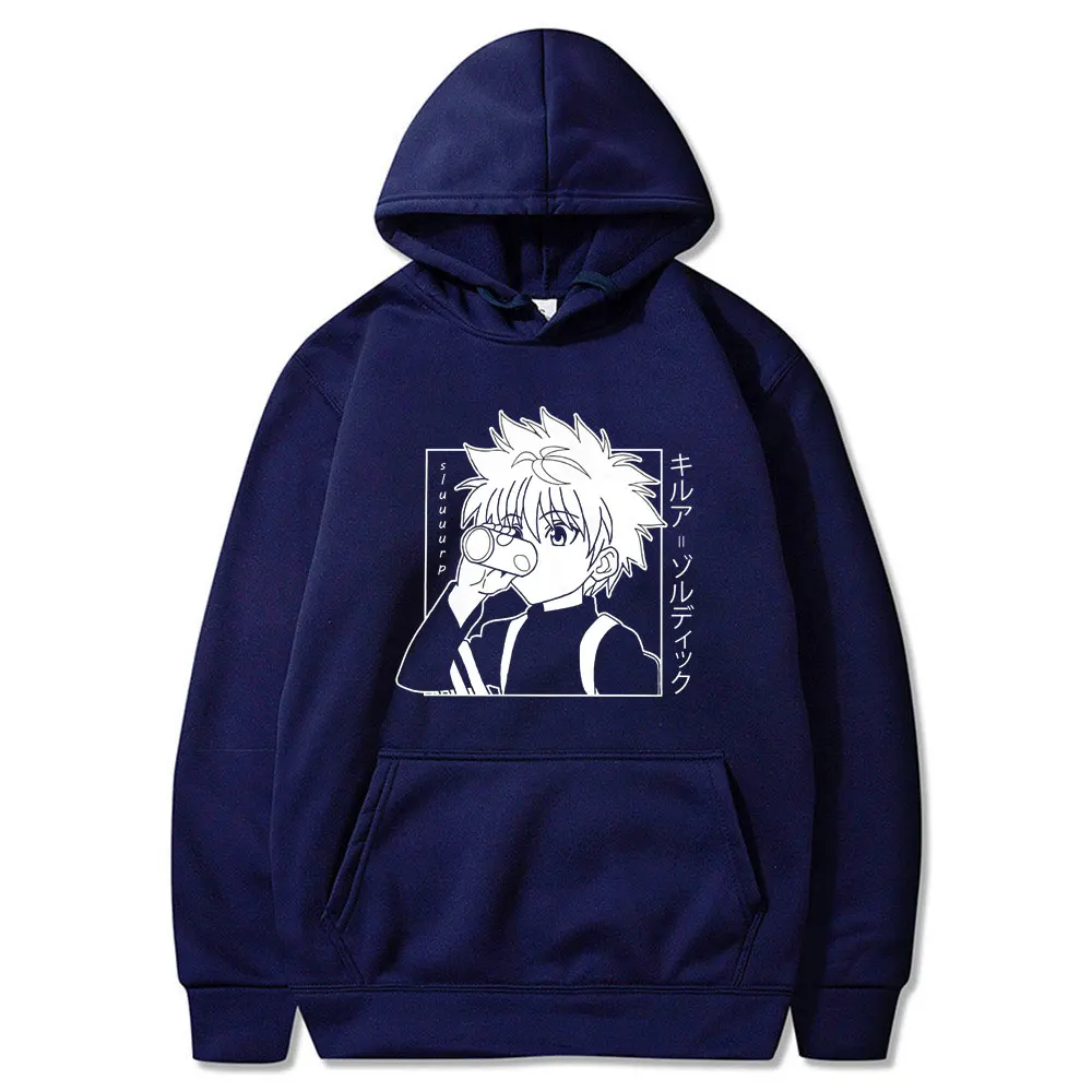 Забавные толстовки Japna с аниме Hunter X для мужчин и женщин мужская толстовка длинным