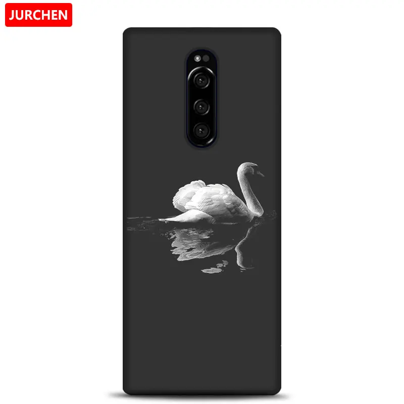 17 Чехол jurchen для sony Xperia 1, чехол для Xperia One, милый мультяшный Мягкий силиконовый чехол из ТПУ для sony Xperia1 sony 1, чехол - Цвет: 17