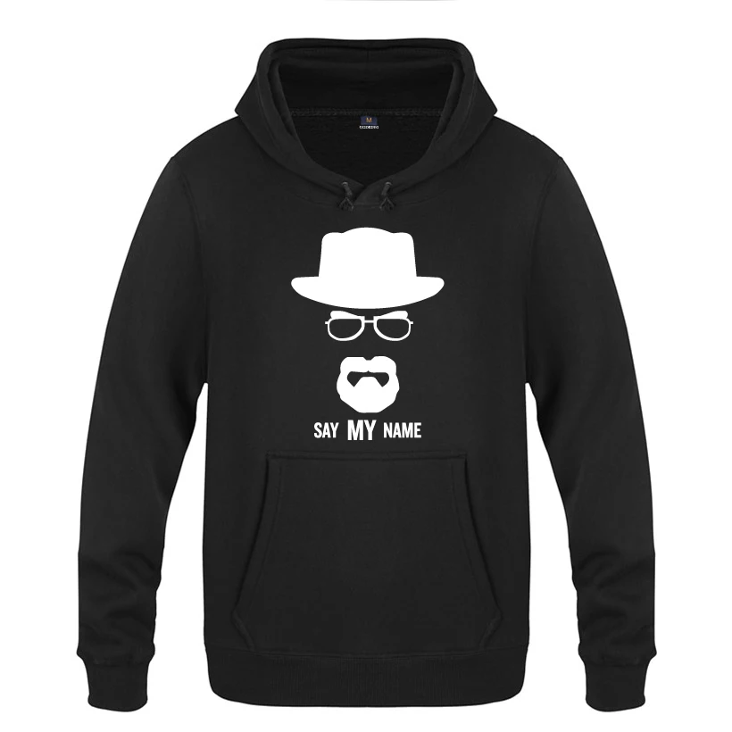 

Мужская Флисовая Толстовка с капюшоном, с принтом