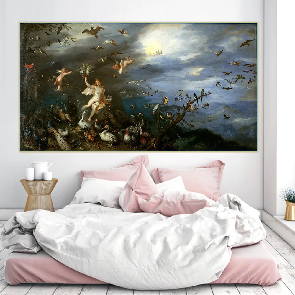 Citon Bruegel Pieter allegallegory of Air Canvas холст искусство Масляная живопись художественный