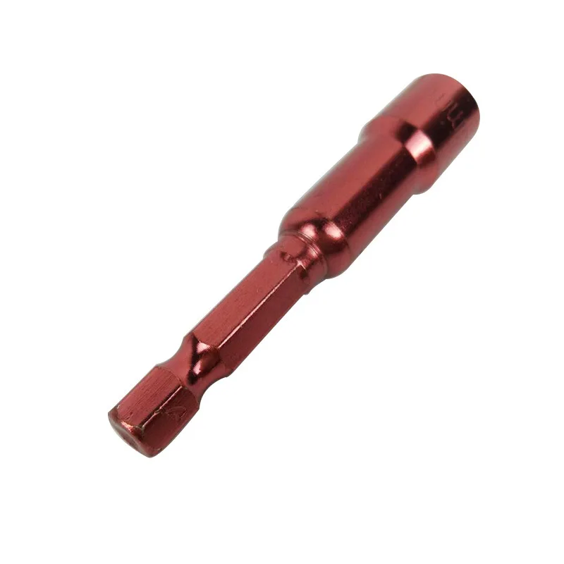 5PC/Set Hex Socket Sleeve Nozzles Strong Magnetic Nut driver Set Drill Bit Adapter Wind Approved Grooves 8mm Color | Инструменты