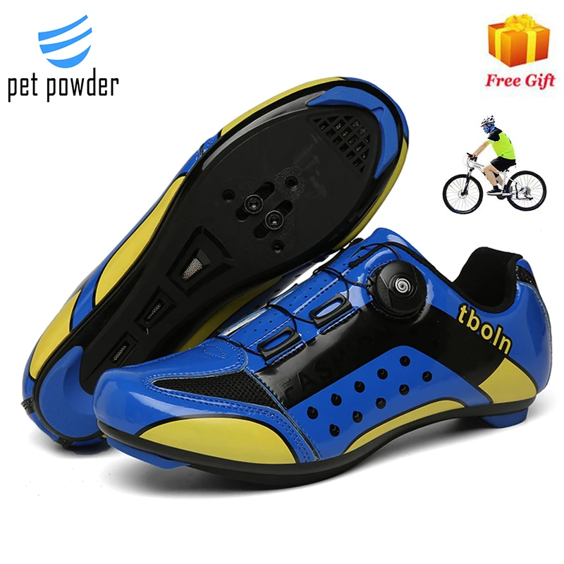 

Professional Men's Cycling Shoes Non-Slip and Breathable Cycling Shoes Outdoor Road Cycling Shoes