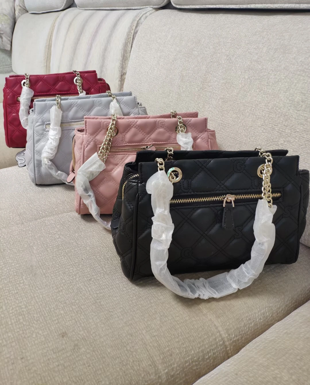 

New women's one-shoulder bag cross-body bag half moon bag small