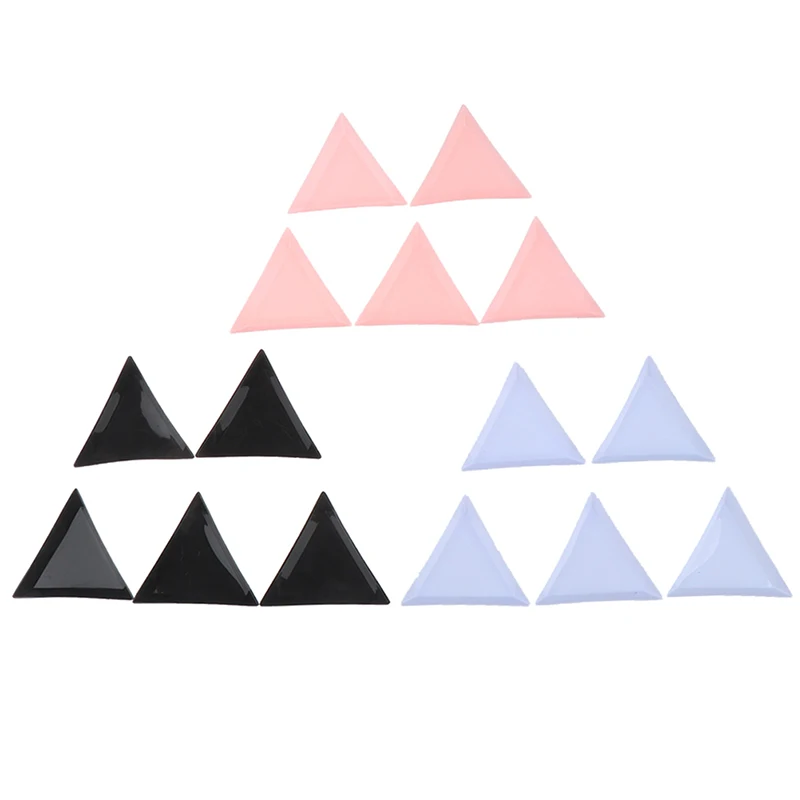 

3 цвета, пластиковый треугольный поднос для ногтей, дизайн ногтей, стразы, бисер, кристаллическая сортировочная пластина для хранения, маникюрные инструменты, аксессуары, 5 шт./лот