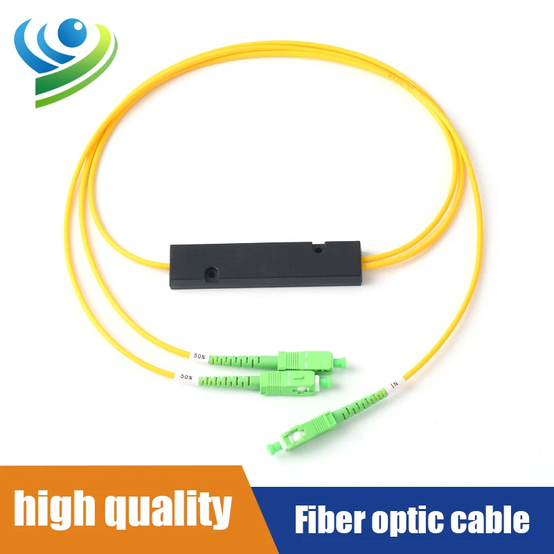 

SC/FC/LC/ST Singlemode Fiber Optic Splitter Fiber 1310/1550nm FBT1X2 Box Type Fiber Splitter