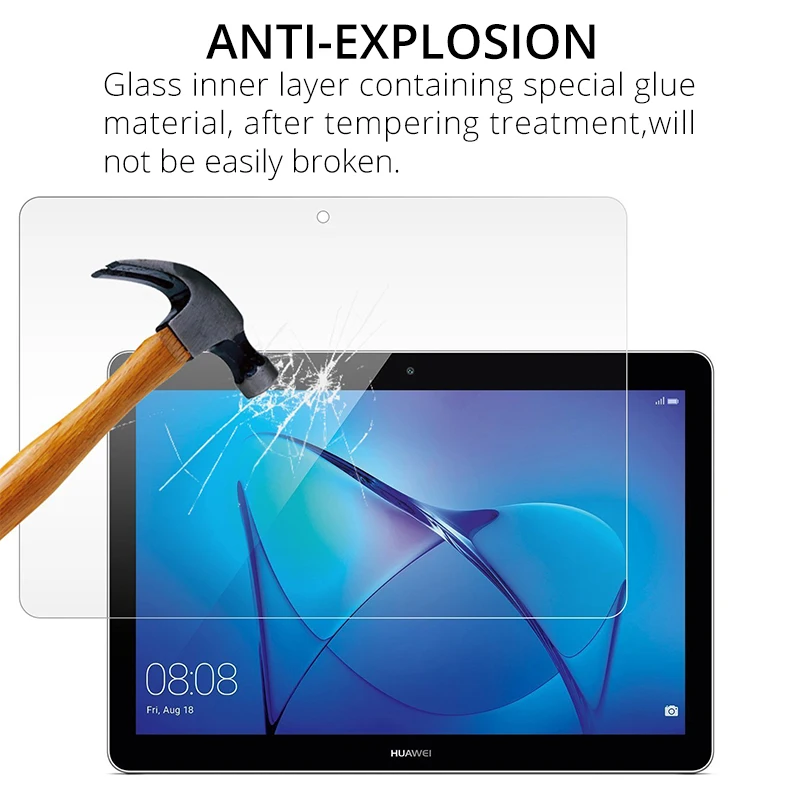Защитное стекло для планшета закаленное 8 дюймов Huawei MediaPad T5 10/T3 9 6/T3 0/T3 7/3G Защитная