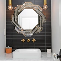 90cm round bathroom mirror decoration mirror wall hanging dressing mirror fireplace porch dining room side mirror