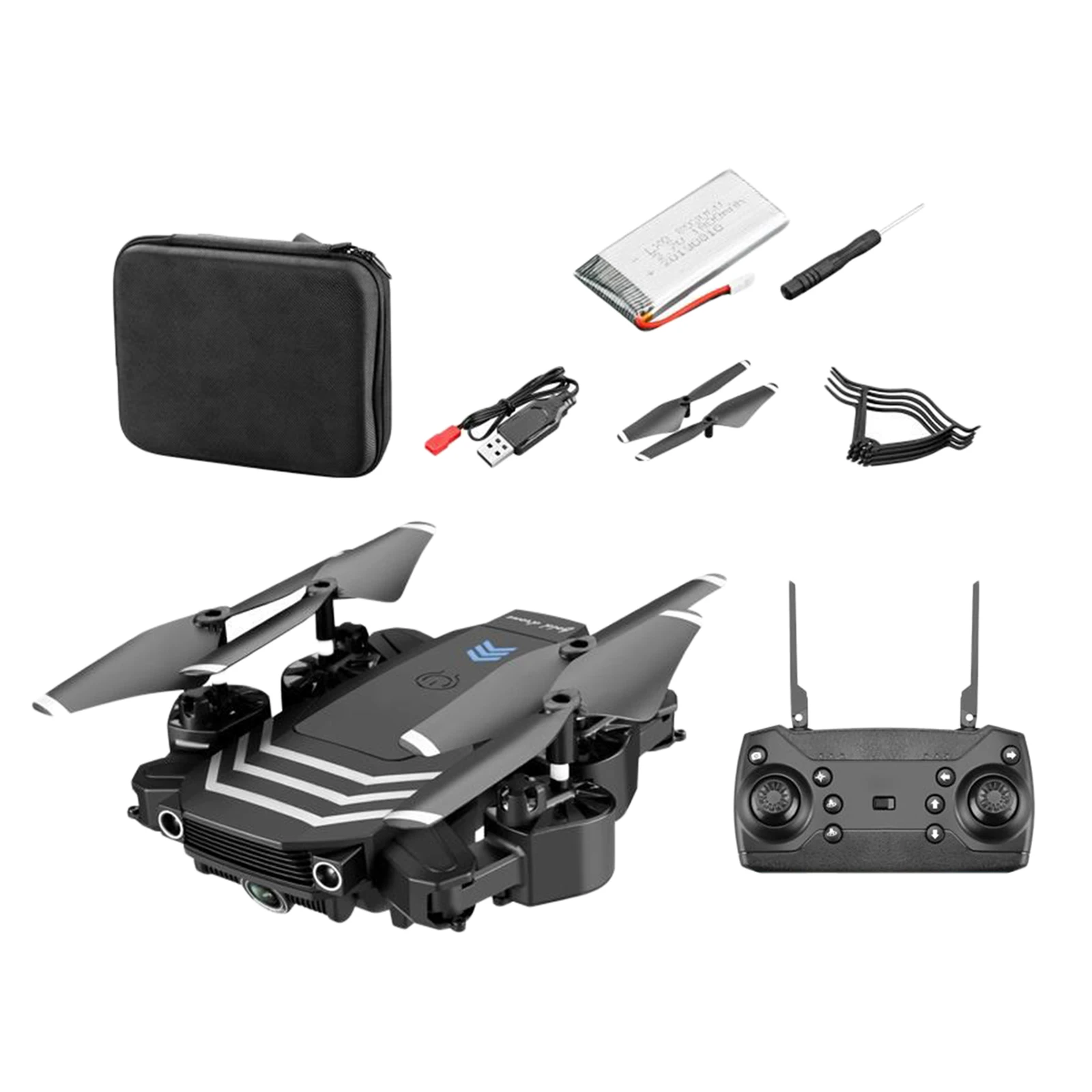 Dron teledirigido de 110 &deg;, cuadric&oacute;ptero en tiempo Real, mantenimiento de altitud, 360 H, para entrenamiento, avi&oacute;n, c&aacute;mara HD, Radio, Control remoto, 2,4G-1