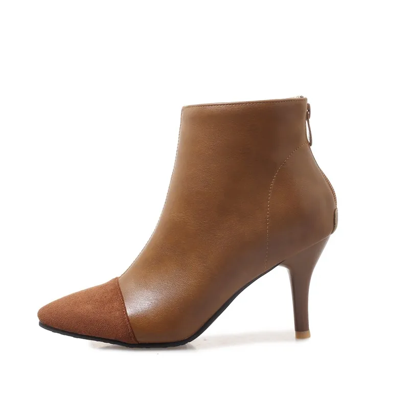 Большие размеры 9 10 11 17 Ботинки Женская обувь Ботильоны для женщин Женские