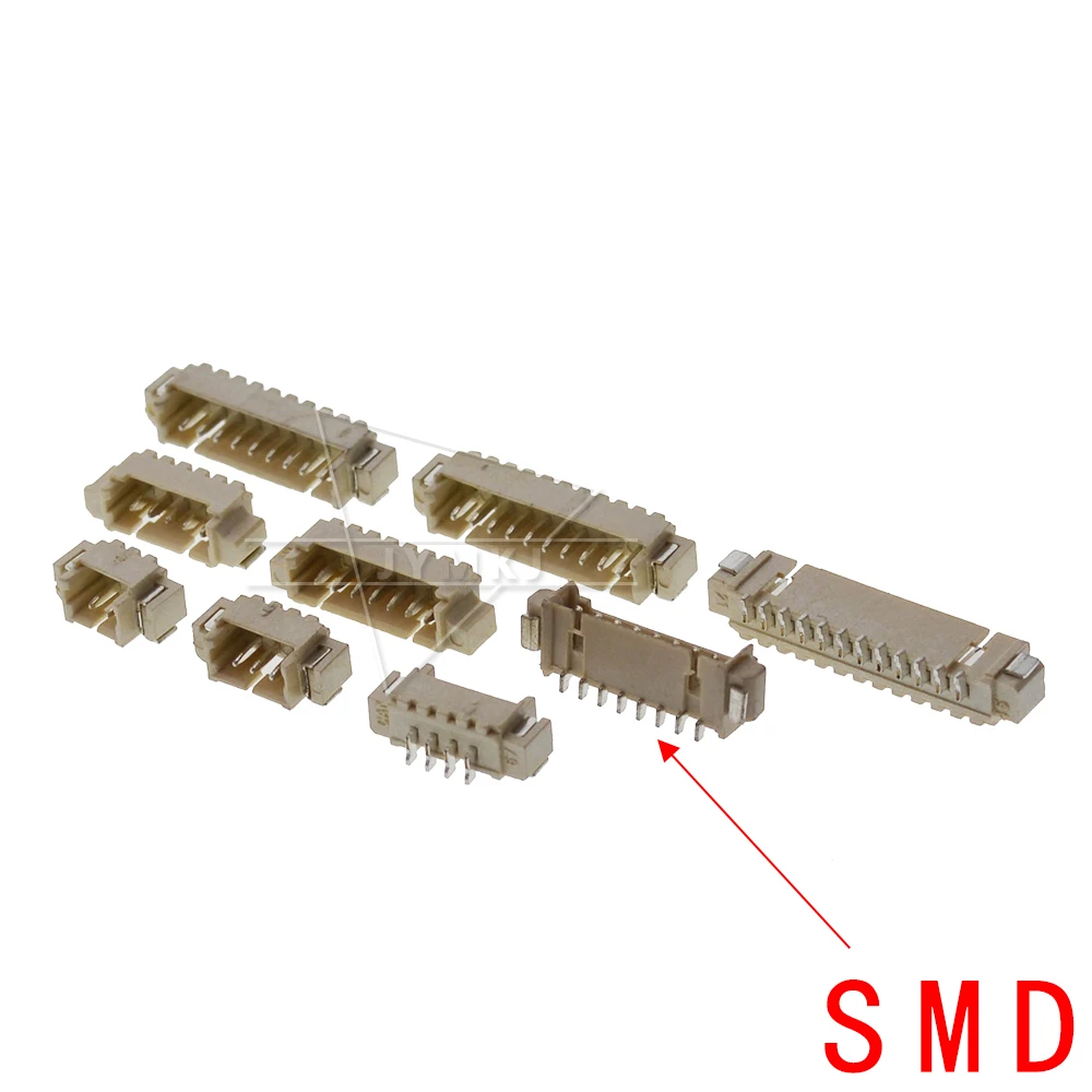 10 шт. JST 1,25 мм шаг разъем Micro GH1.25 2 Pin 2 3 4 5 6 7 8 9 10 P