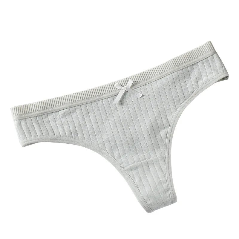 

Women Briefs Pants Intimate Ladies Low-Rise Sexy Lingerie Women's Cotton G-String Thong Panties String Underwear 1 Piece
