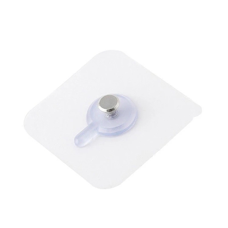 

6pcs Cross Stitch Wall Painting Hole Hook Self Adhesive Hole Nail Non-Trace Photo Frame Hole Hanging Nail