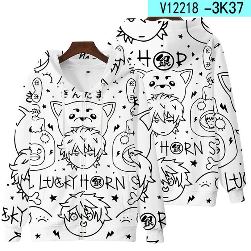 Толстовка унисекс с капюшоном на молнии 3D-принтом