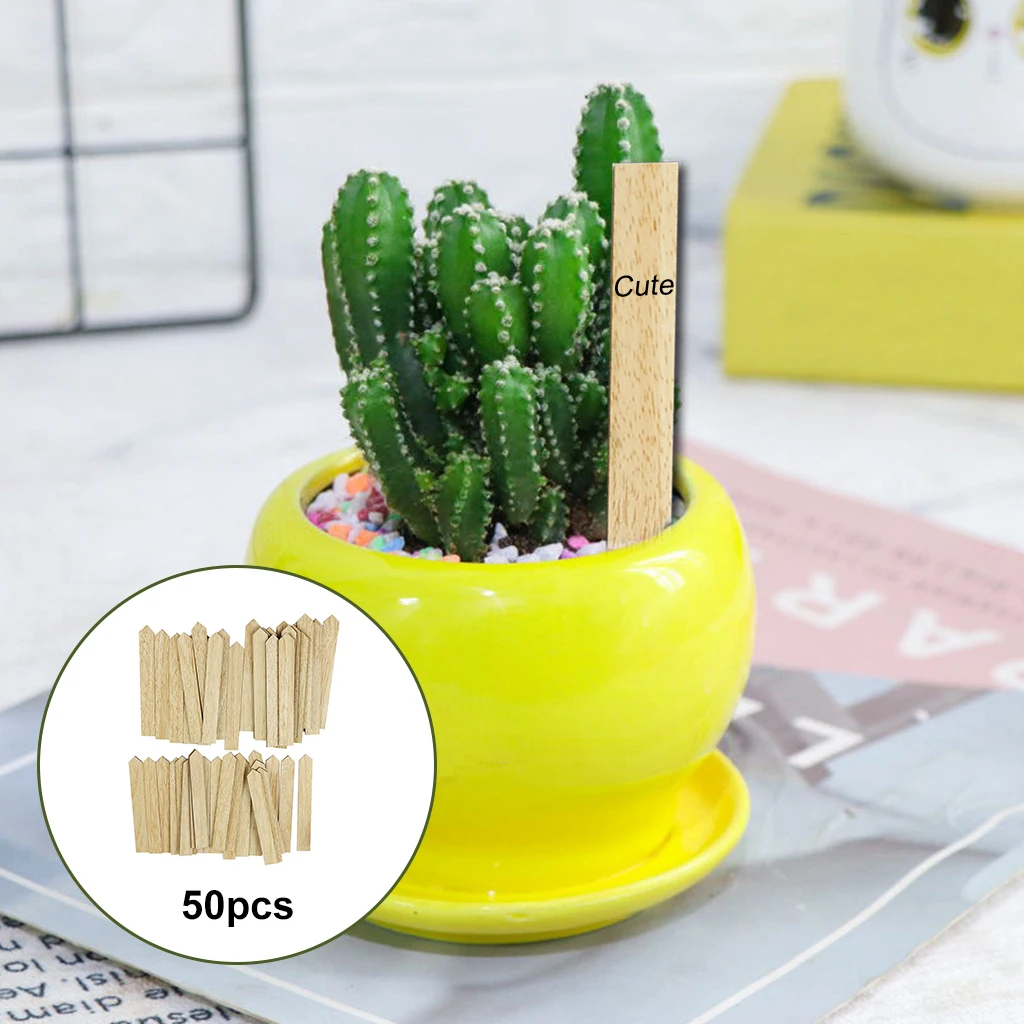 

Plant Labels Tags Set Vegetables Flowers Nursery Garden Stake Eco-Friendly