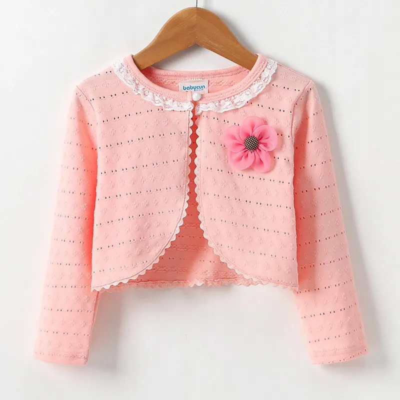 New Spring Autumn baby girl clothes Girls Boys Cardigan Coat kids Long Sleeve V-neck jackets Shirt toddler Sweater Cardiga | Детская