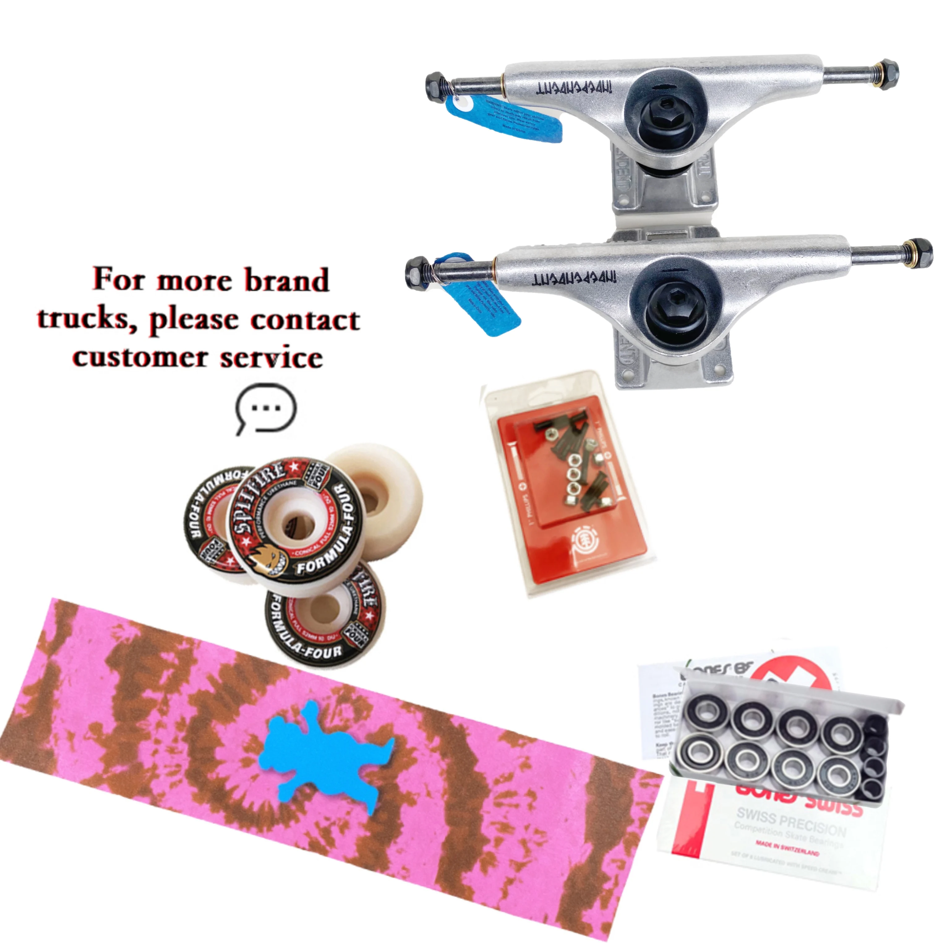 Колёса для скейтборда кованые 5 25 THUNDER VENTURE хорошее качество хромированные