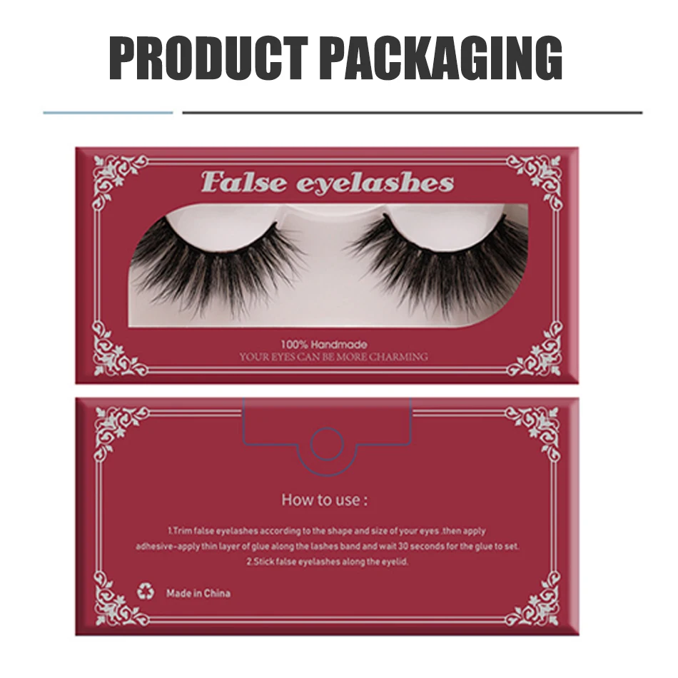 Новые светильник кие и мягкие нано-ресницы 3 пары накладных ресниц 5D из норки