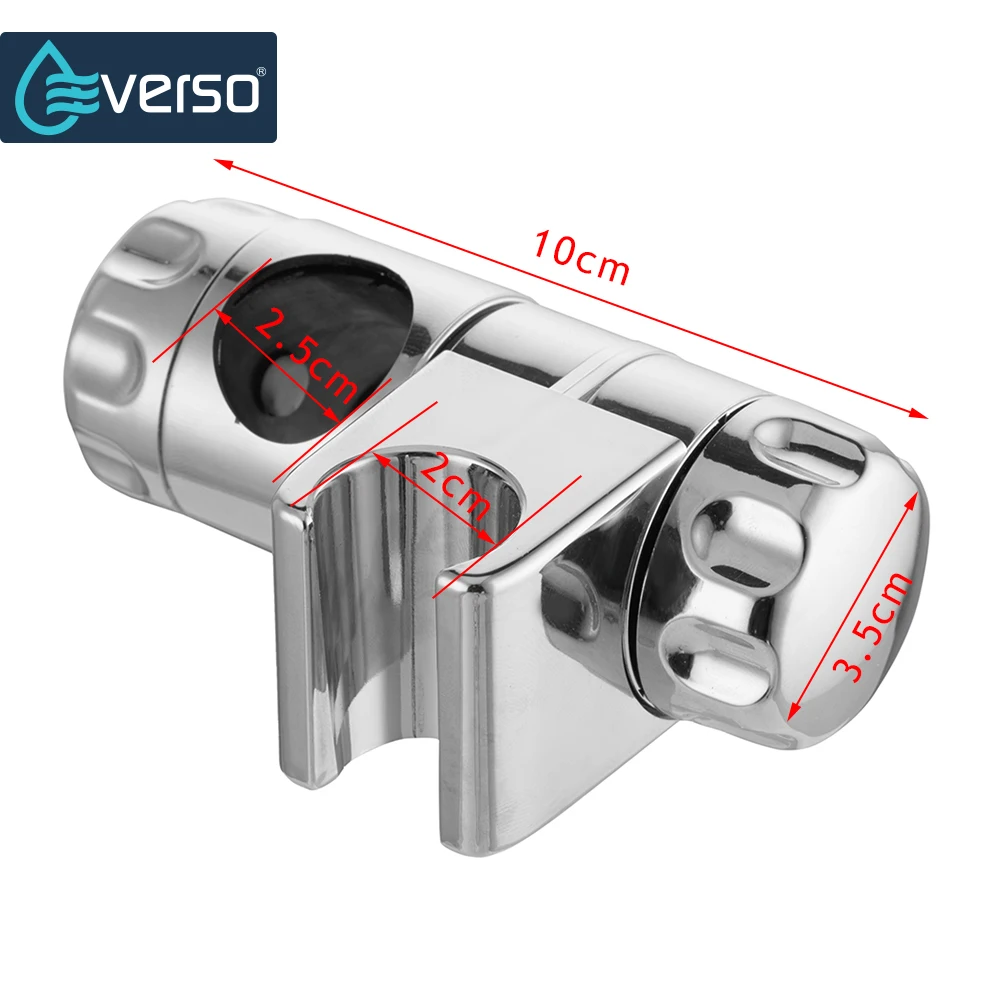 

EVERSO ABS Plastic Shower Mounting Brackets Handheld Shower Head Holder Bracket Wall Mount for Bathroom Top Spray Shower Head