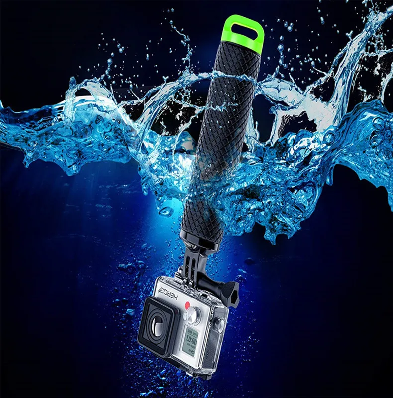 Водонепроницаемый плавающий ручной захват для Gopro Hero 7 6 5 Xiaomi комплект экшн-камеры с наручным карабин с ремешком для водная Спортивная камера