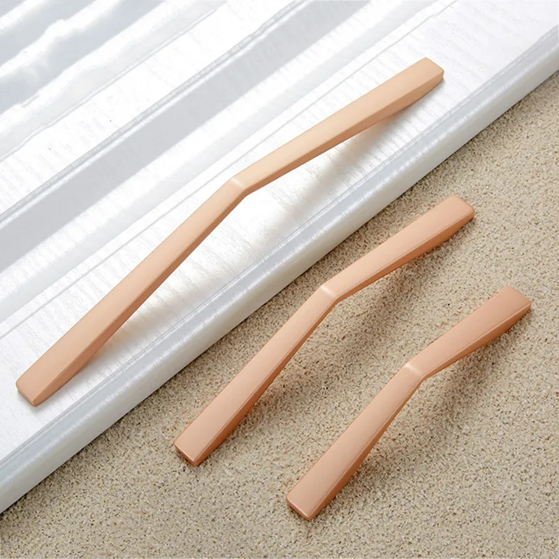 

Zinc Alloy Gray Gold Cabinet Handles Drawer Knobs Kitchen Cupboard Door Pulls Fashion Furniture Handle Cabinet Hardware