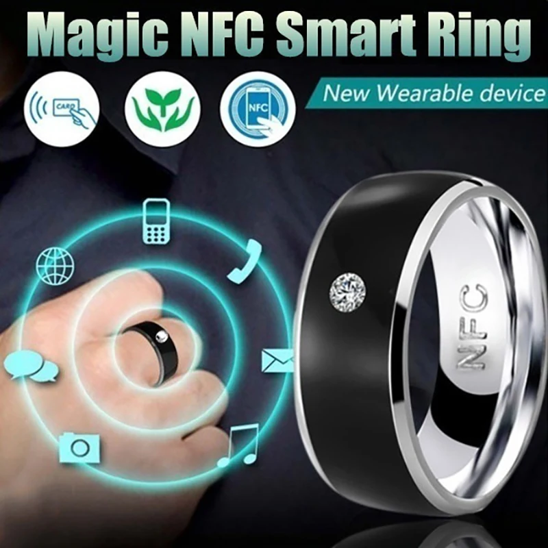 Многофункциональное умное кольцо с NFC цифровое соединение пальца оборудование