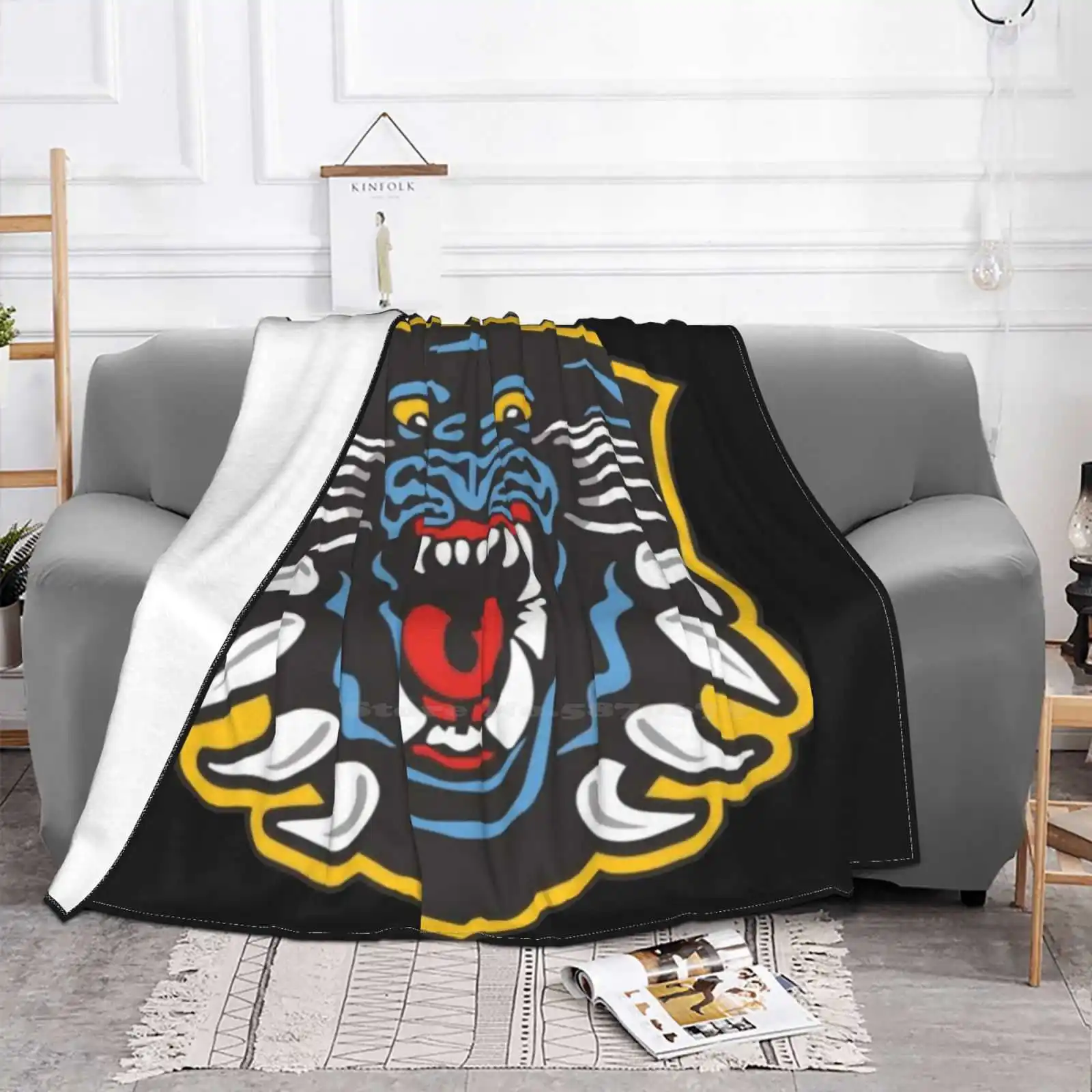 Супертеплые мягкие одеяла Icon King наклейка на футболку кровать путешествие