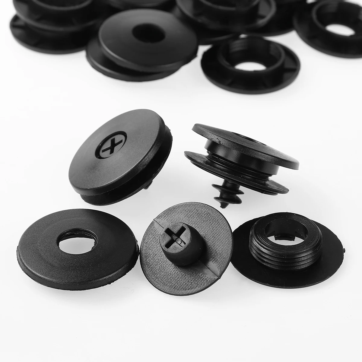 20 прочный пластиковый крепеж нескользящий коврик фиксированные зажимы