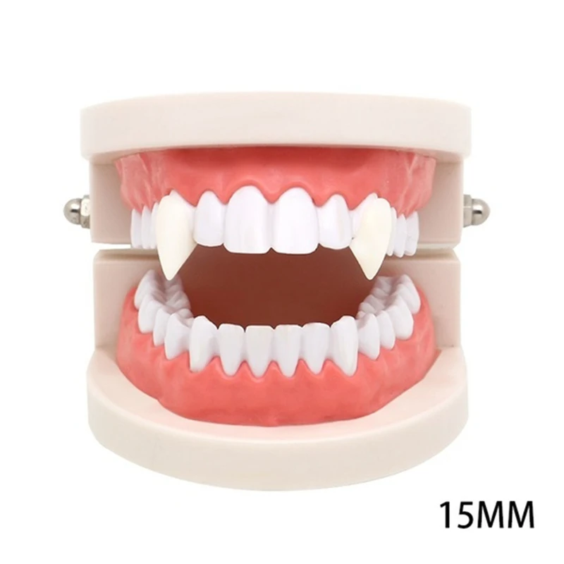 Новинка 1 пара зубных протезов вампира на Хэллоуин реквизит для косплея зомби