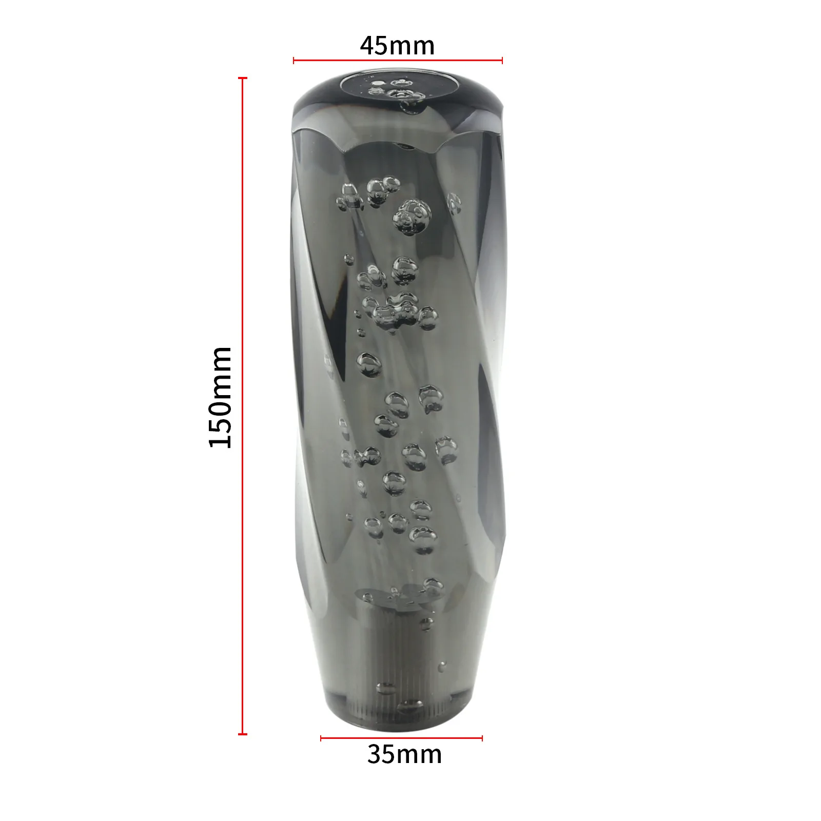 Ручка переключения передач в автомобиль рычаг с кристаллами из полимера 15 см