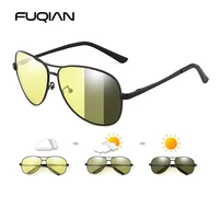 new photochromic polarized sunglasses men women classic pilot chameleon sun glasses fashion change color fishing eyeglasses