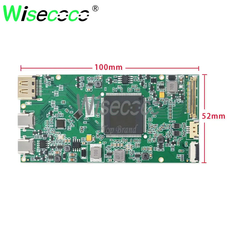 Wisecoco 4k USB-c type-c плата драйвера с клавиатурой mini hdmi 40pin edp интерфейс для 4k планшета ноутбука мини ПК Дисплей